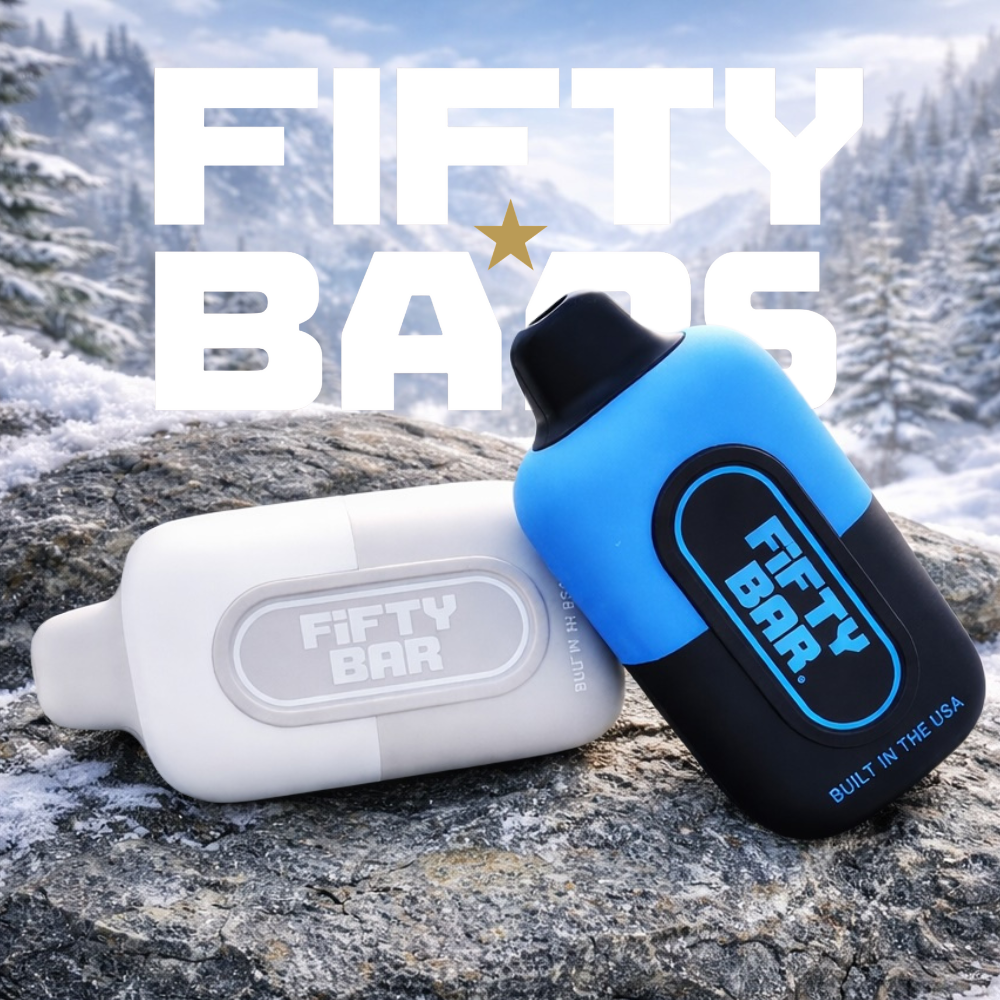 american disposable vapes Fifty Bar Vapes: USA-Built Devices & Flavor Guide