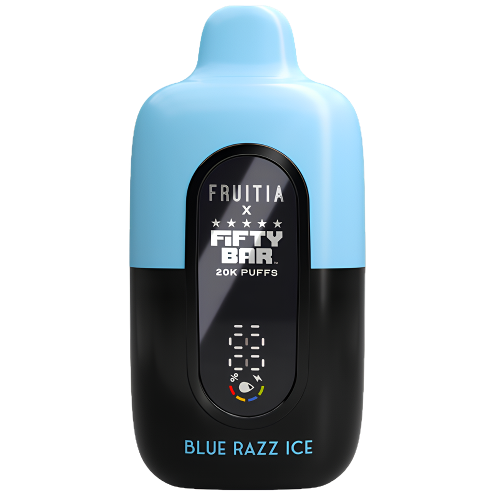 Blue Razz Ice – Fruitia X Fifty Bar | 20K Puffs
