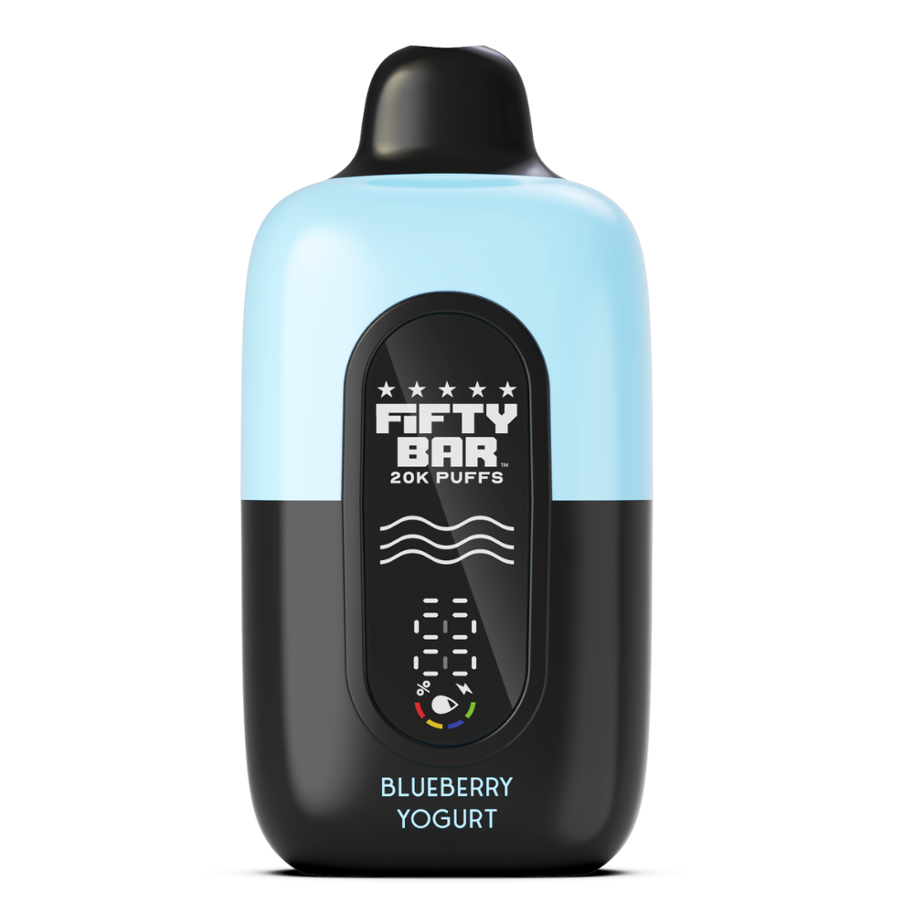 Blueberry Yogurt – Fifty Bar Black Series | 20K Puffs