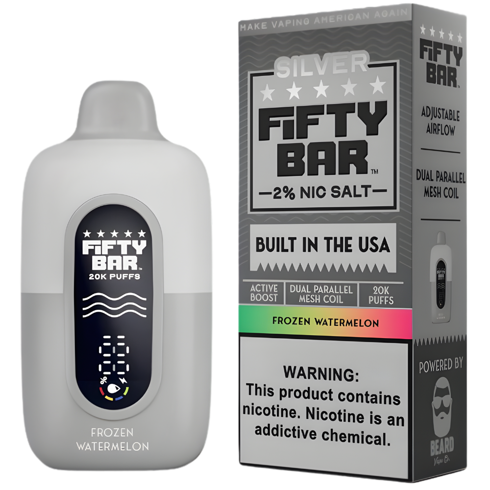 fifty bar vapes Frozen Watermelon