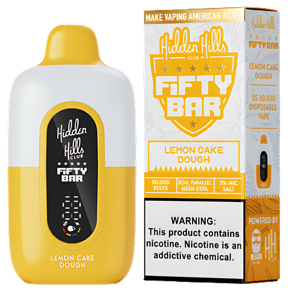 Fifty Bar Lemon Cake Dough: 20K Puffs Available Now