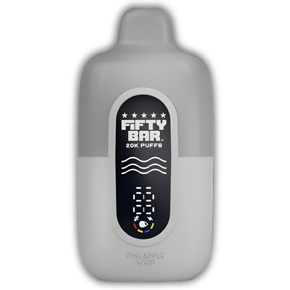 Pineapple Whip – Fifty Bar Silver Series | 20K Puffs