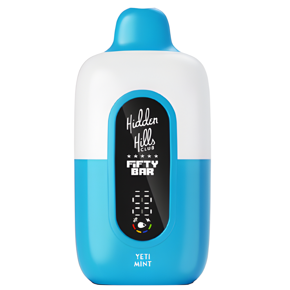 Yeti Mint – Fifty Bar X Hidden Hills | 20K Puffs