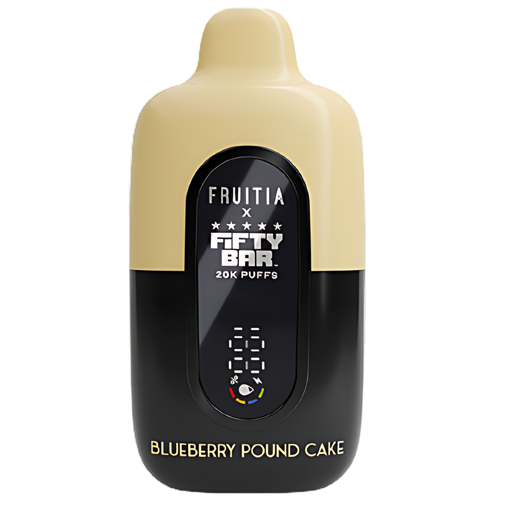 Blueberry Pound Cake – Fifty Bar X Fruitia | 20K Puffs