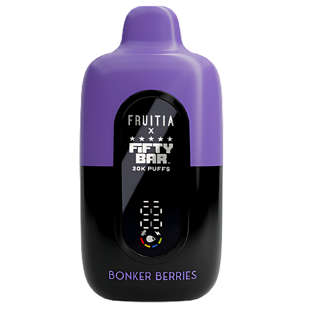 Bonker Berries – Fifty Bar X Fruitia | 20K Puffs