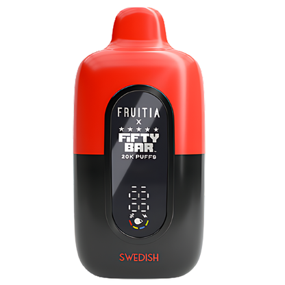 Swedish Fruitia Fifty Bar 20K Puffs Vape: Shop Now! Swedish Fruitia Fifty Bar 20K Puffs Vape: Shop Now!