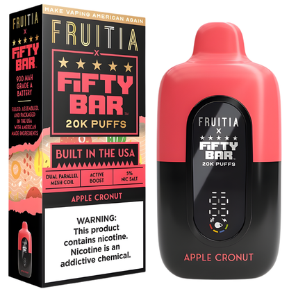 Apple Cronut – Fifty Bar X Fruitia | 20K Puffs