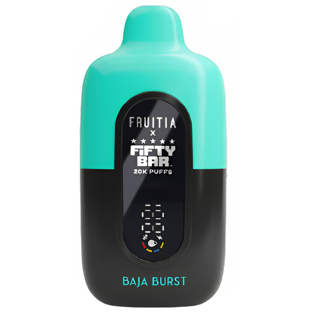 Baja Burst 20K Puffs: Tropical Citrus Vape by Fifty Bar Baja Burst 20K Puffs: Tropical Citrus Vape by Fifty Bar