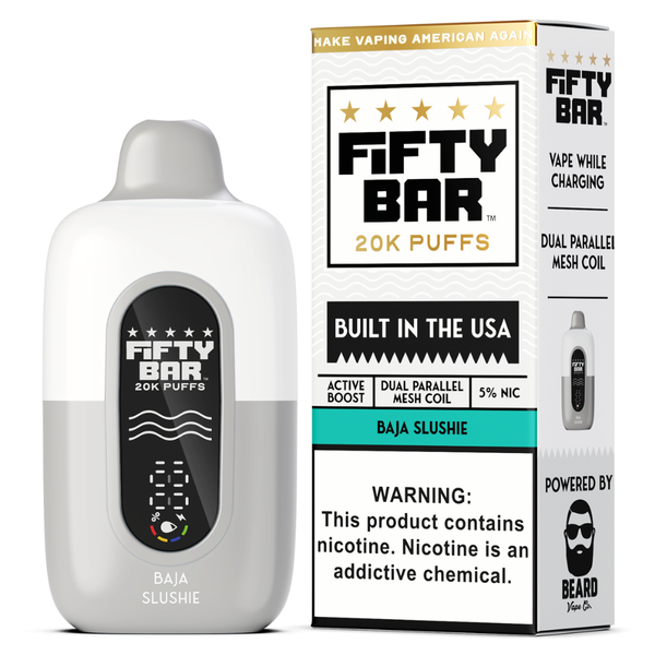 Fifty Bar Baja Slushie: 20K Puffs