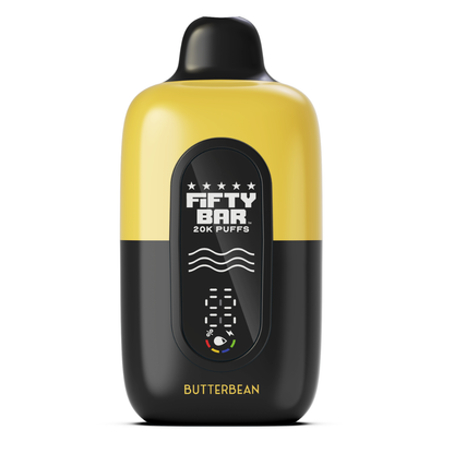 Butterbean – Fifty Bar Black Series | 20K Puffs