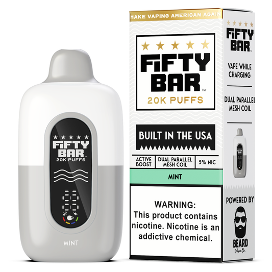 Discover Polar Ice Fifty Bar: 20K Puffs with a Menthol Chill Discover Polar Ice Fifty Bar: 20K Puffs with a Menthol Chill