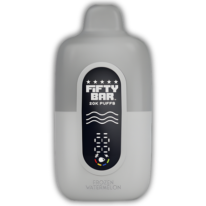Frozen Watermelon – Fifty Bar Silver Series | 20K Puffs