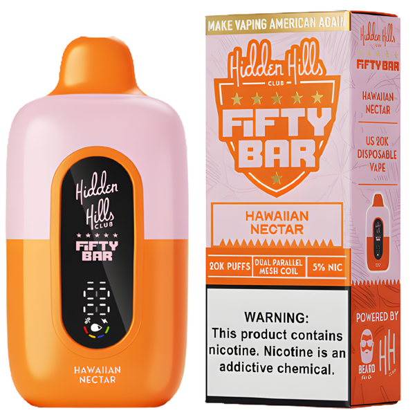 Are Flavored Vapes Legal In Hawaii Fifty Bar Hawaiian Nectar Vape: 20K Puffs & Tropical Flavor Are Flavored Vapes Legal In Hawaii Fifty Bar Hawaiian Nectar Vape: 20K Puffs & Tropical Flavor
