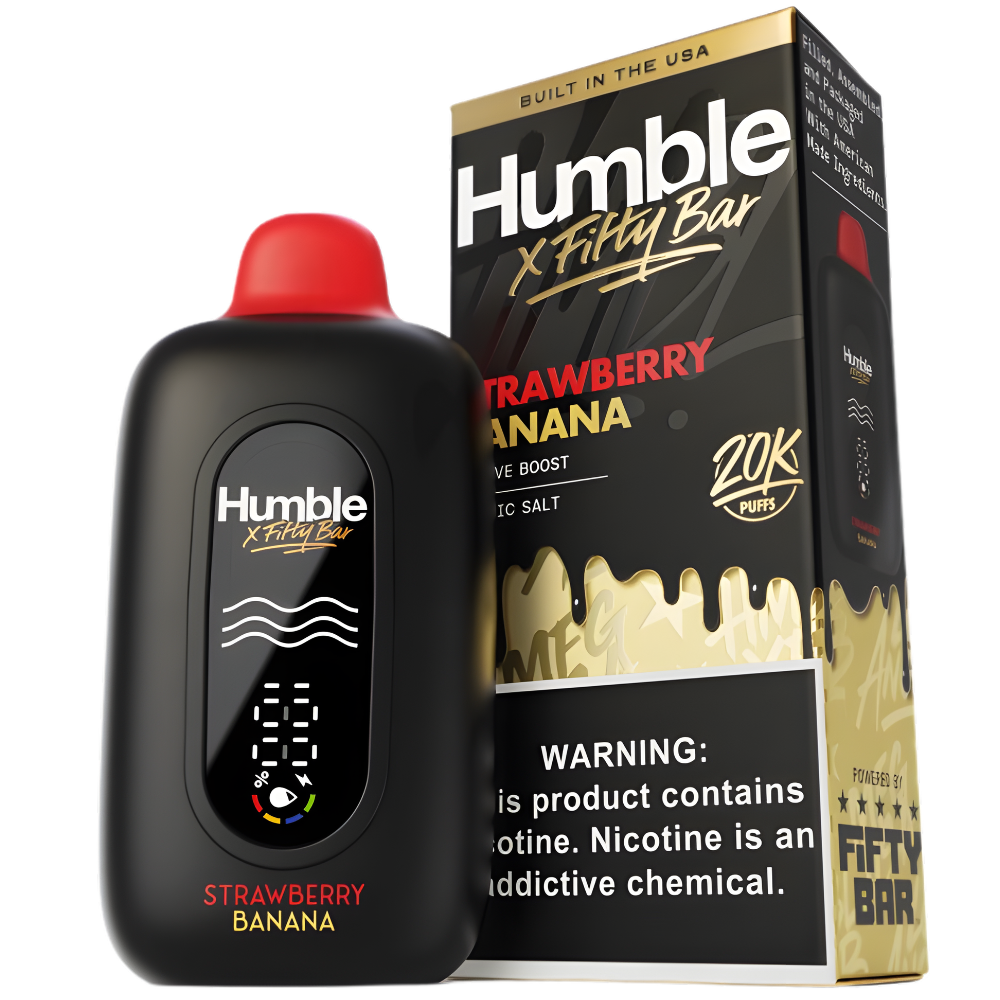 Strawberry Banana – Fifty Bar X Humble | 20K Puffs