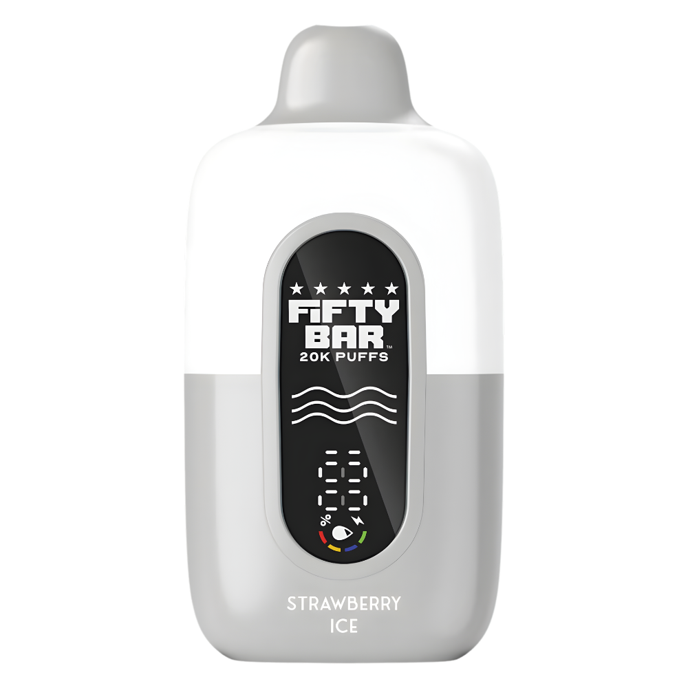 Strawberry Ice – Fifty Bar Texas Edition | 20K Puffs