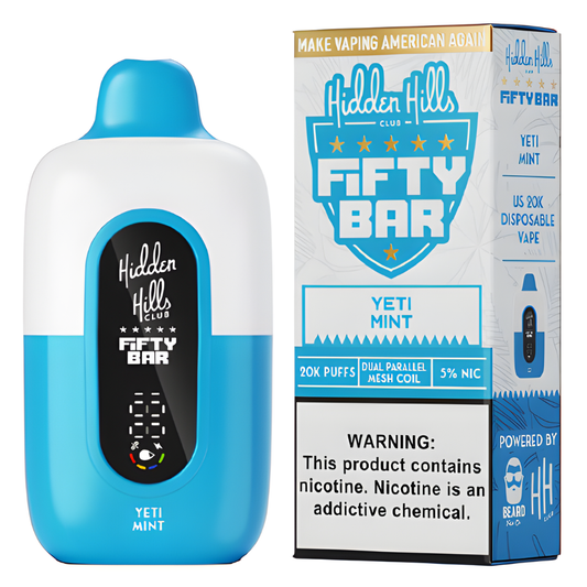 Fifty Bar Hawaiian Nectar Vape: 20K Puffs & Tropical Flavor Fifty Bar Hawaiian Nectar Vape: 20K Puffs & Tropical Flavor